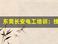 东莞长安电工培训：技能提升，事业加速(东莞长安哪里可以学电工)